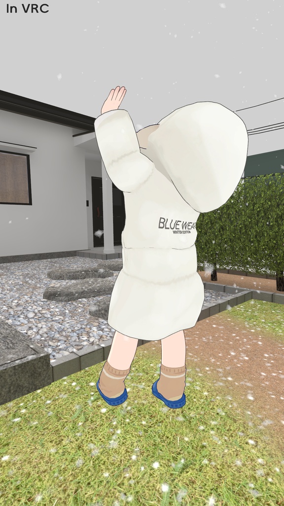 【3Dモデル】 うささき usasaki - Long Down Jacket