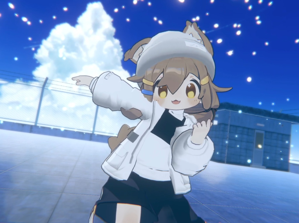 【3Dモデル】まめひなた(mamehinata) - Winter Parka SET