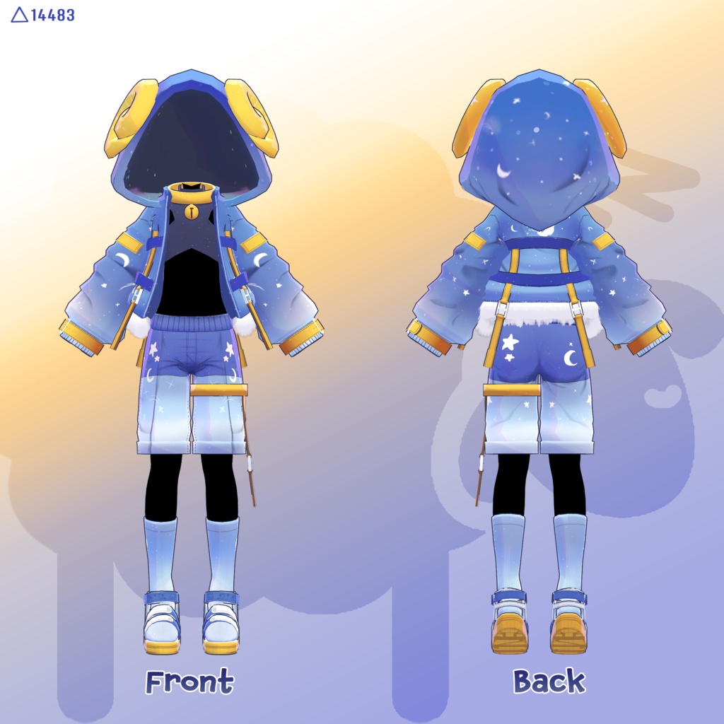 【3Dモデル】まめひなた(mamehinata) - Sheep Tech-wear