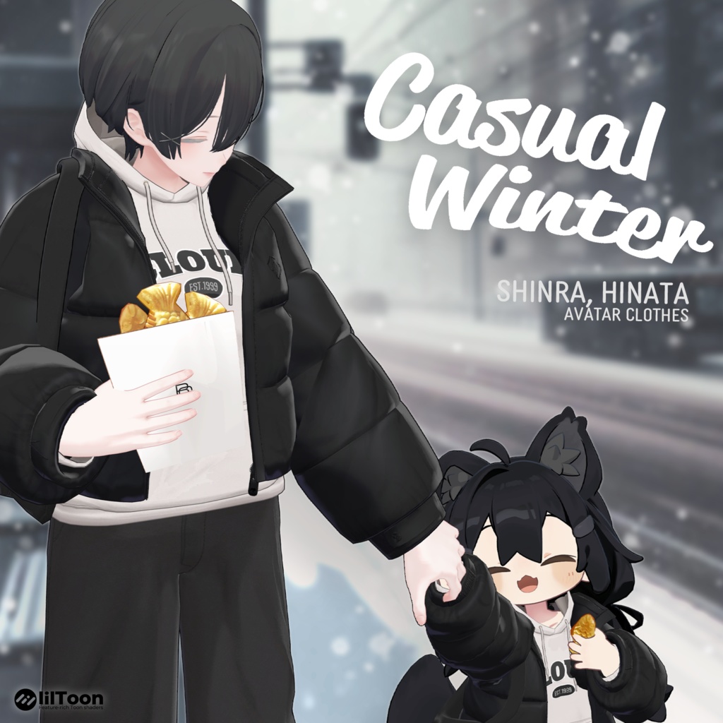 [森羅],[まめひなた] Casual Winter - Clothes