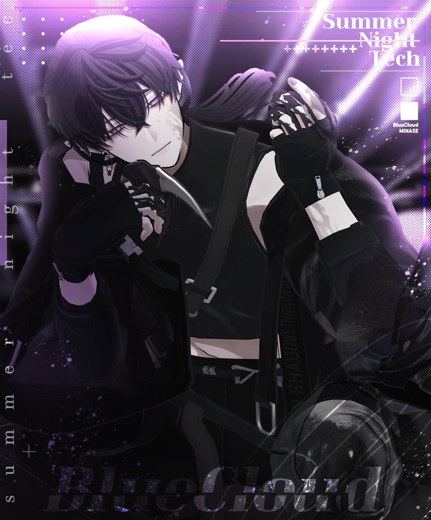 [水瀬, 狛乃, +Head, 怜-Rei, Demian] Summer Night Techwear 缩略图 8