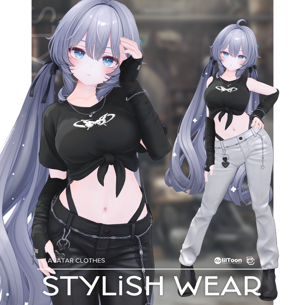  💎 Stylish Wear【10 アバター対応】