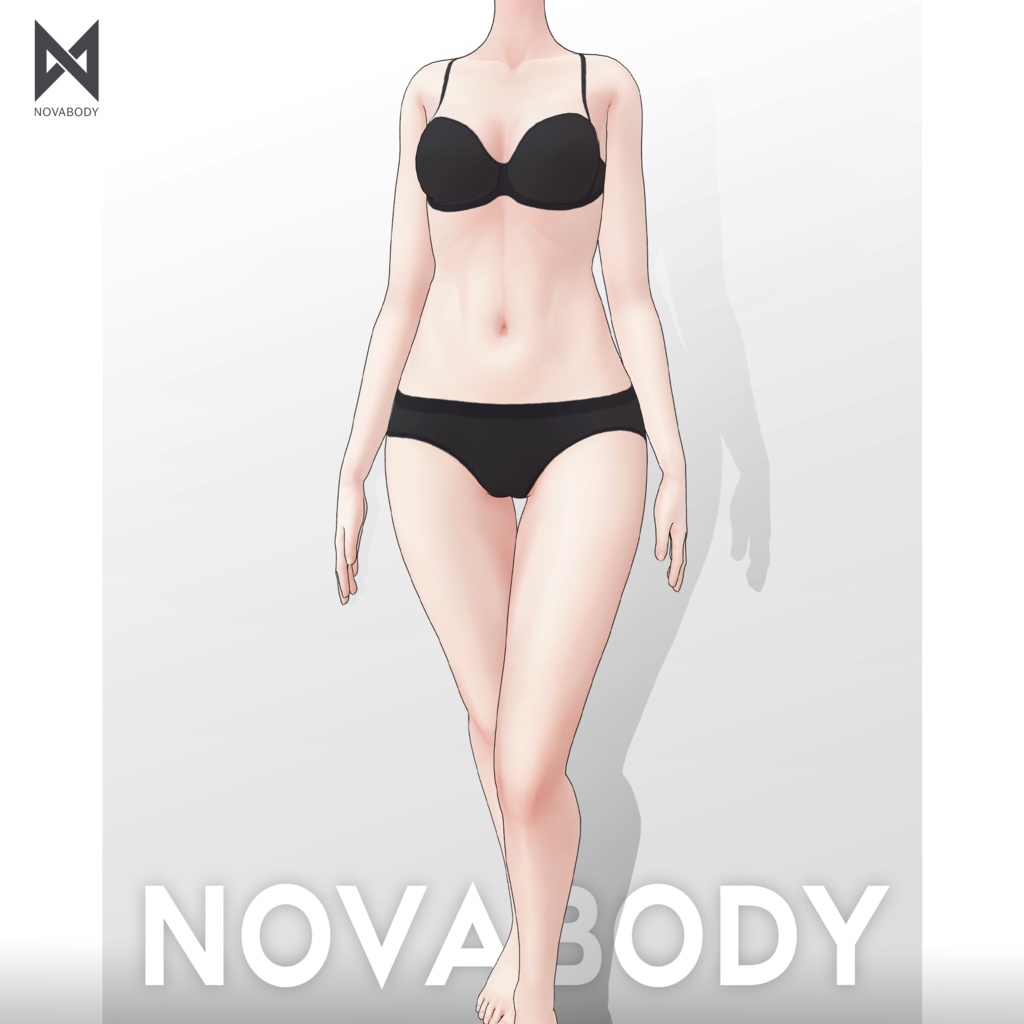 『NovaBody』VRChat 用制作向け共用素体