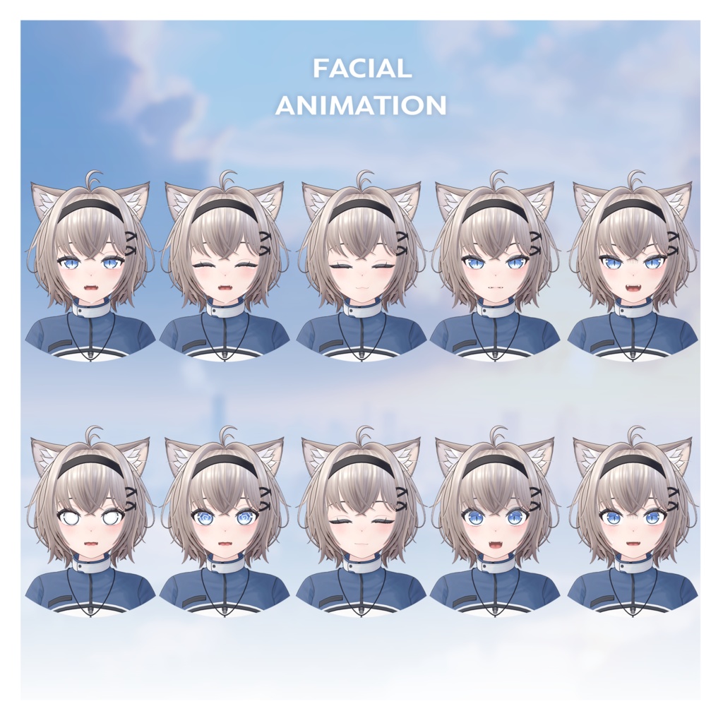 『セナ』 - Sena / オリジナル3Dモデル