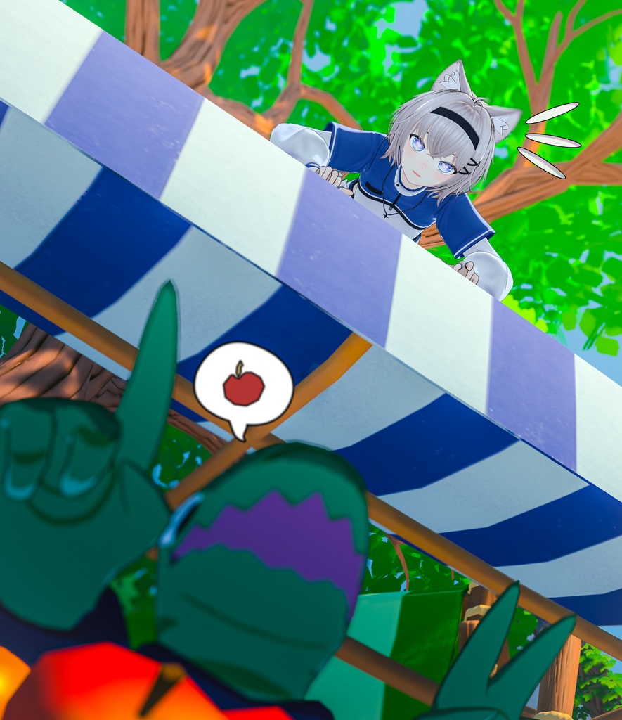 『セナ』 - Sena / オリジナル3Dモデル