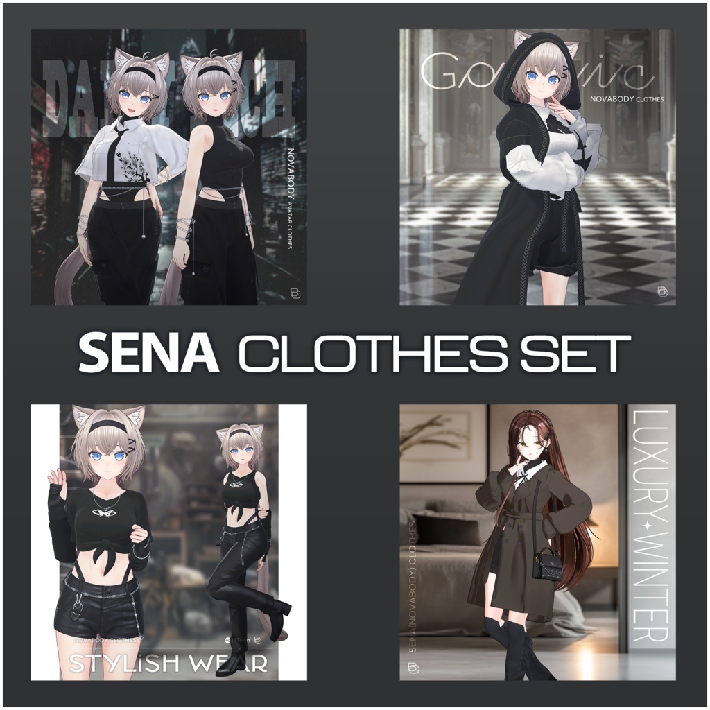 [NovaBody - セナ]  Clothes Set