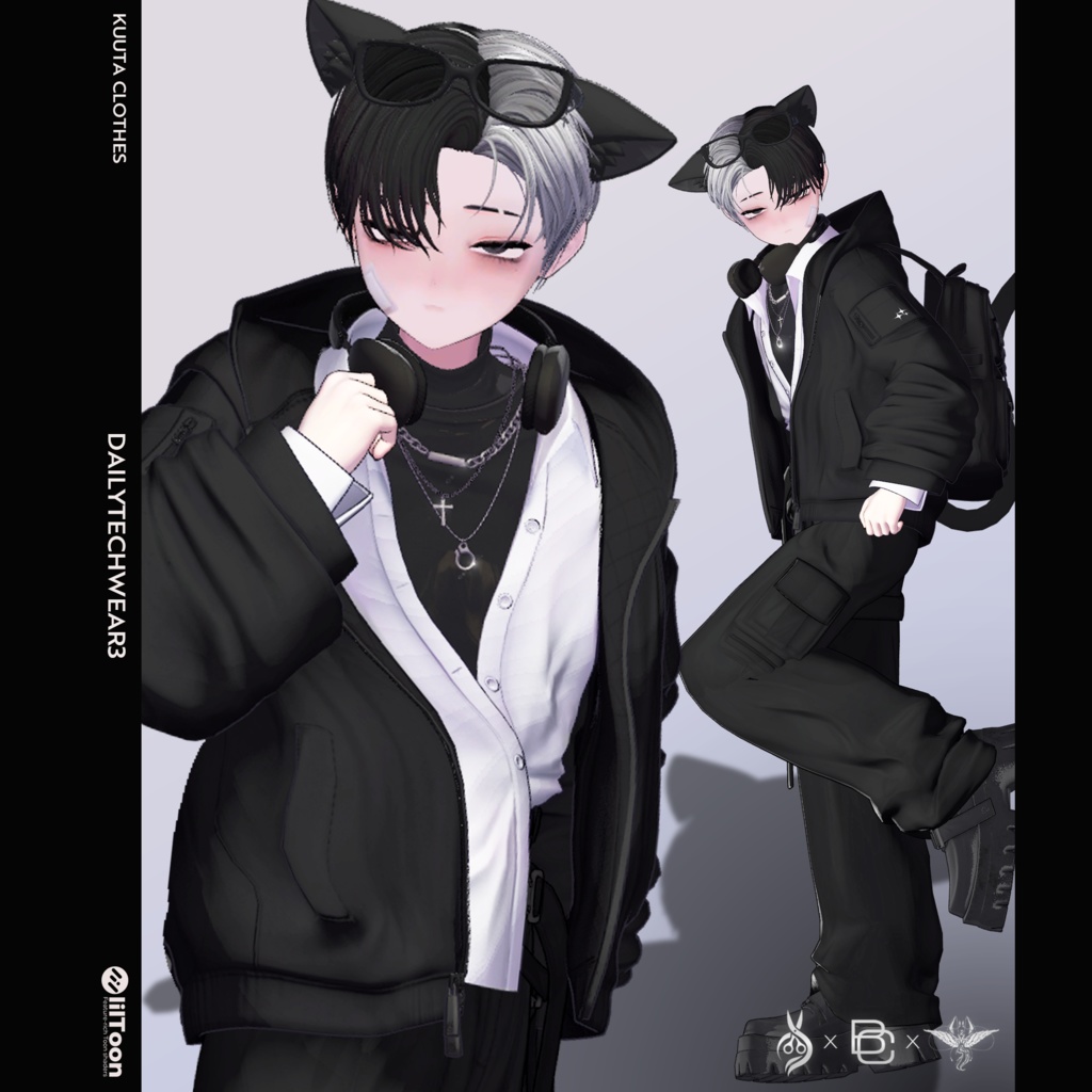 【7 アバター対応】 Daily Techwear-III
