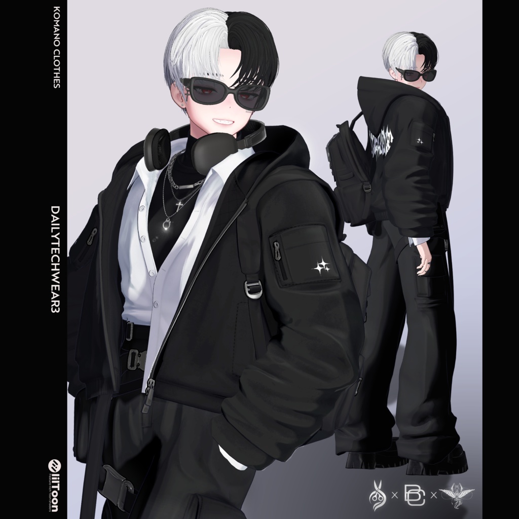 【7 アバター対応】 Daily Techwear-III