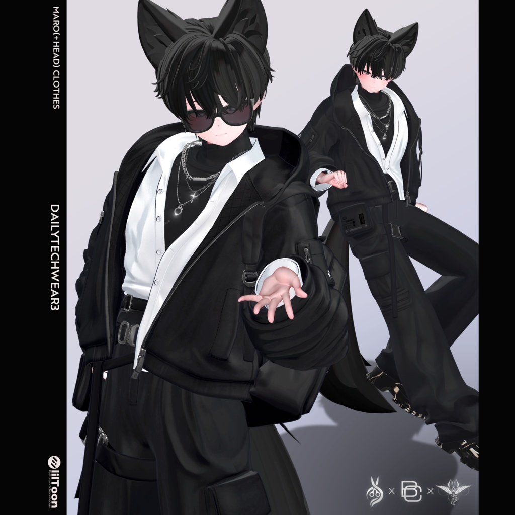 【7 アバター対応】 Daily Techwear-III