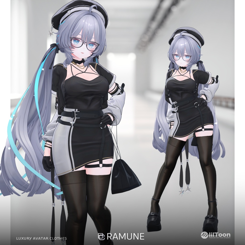 ⭐ Noir Aster【8 アバター対応】