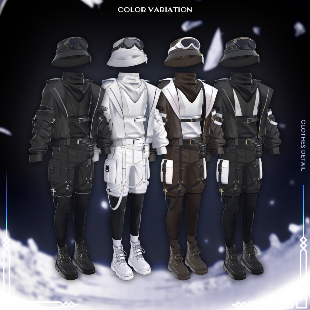 DailyTechwear-IV【7 アバター対応】