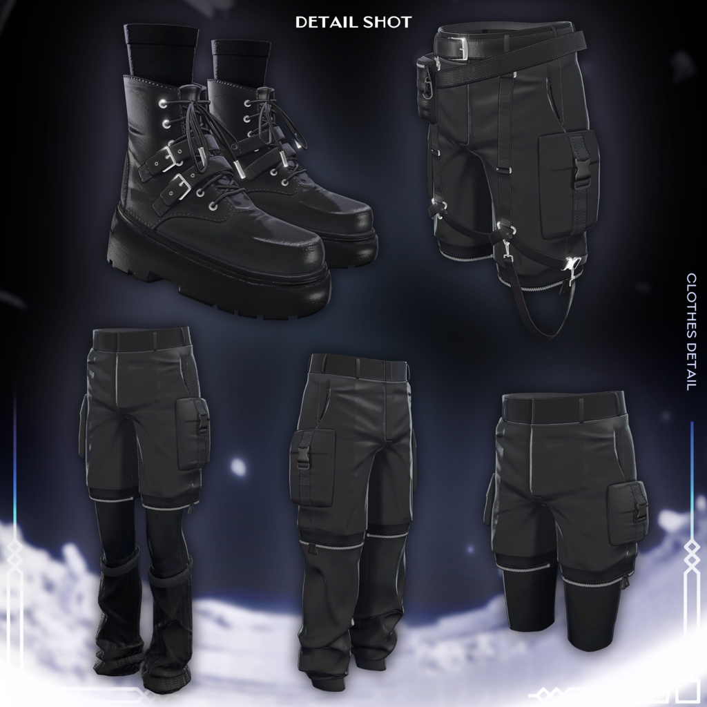 DailyTechwear-IV【7 アバター対応】