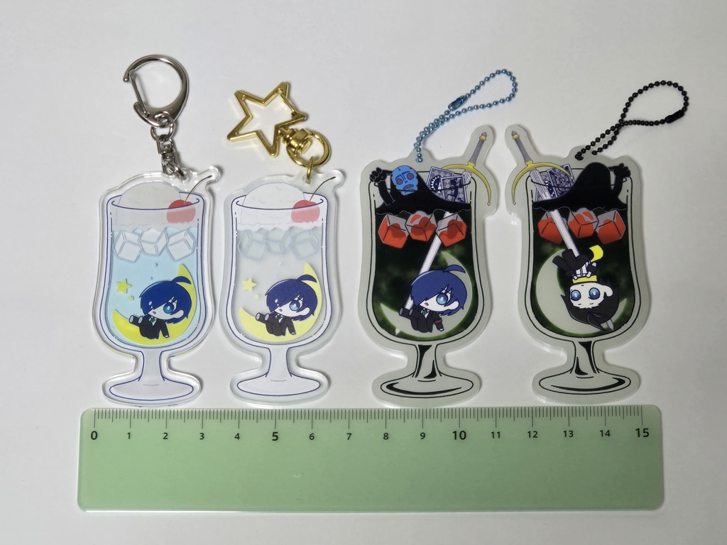 ぺ3アクリルキーホルダー