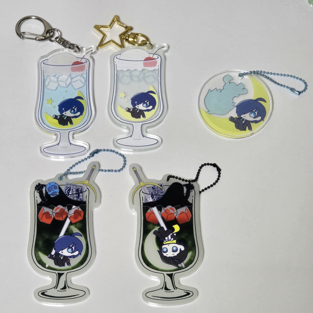 ぺ3アクリルキーホルダー