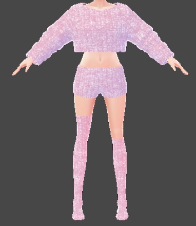 Cozy Winter Set!!, vroid custom items