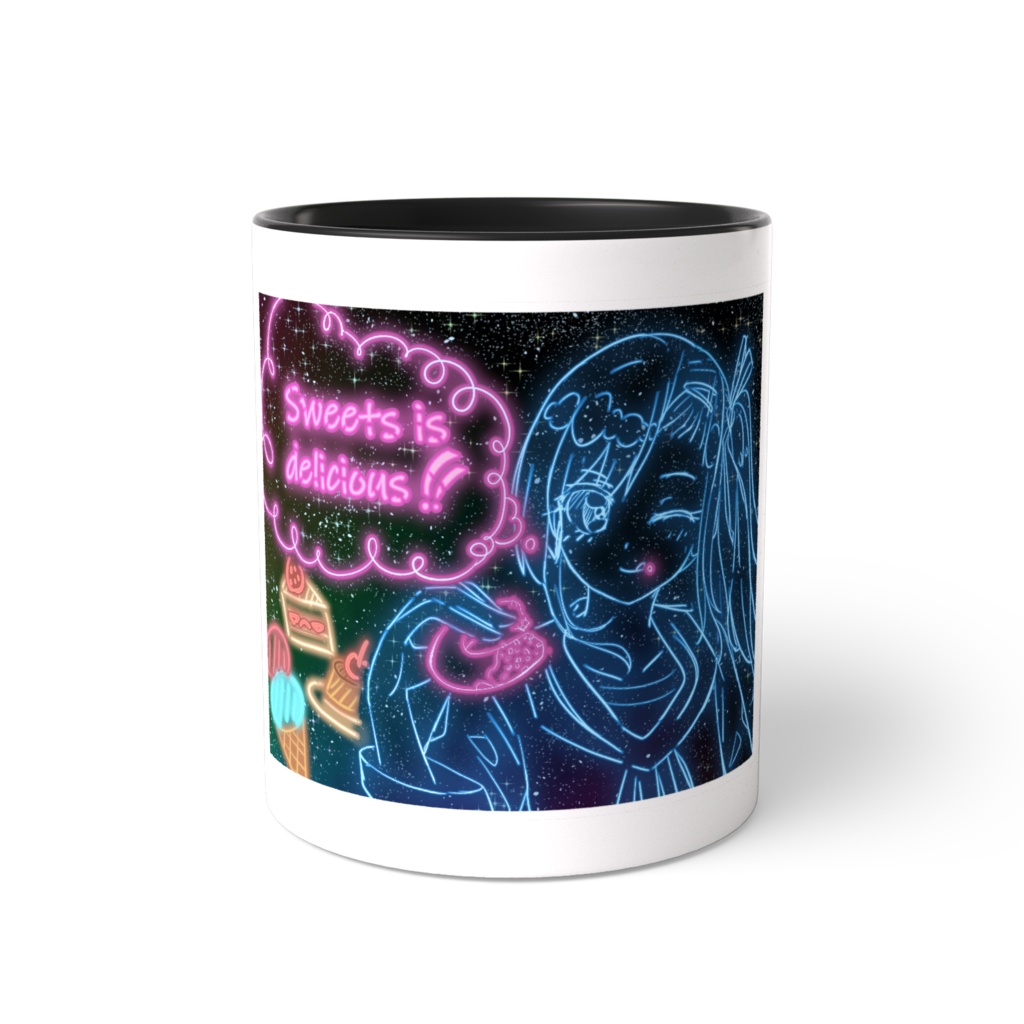 ネオン風女の子