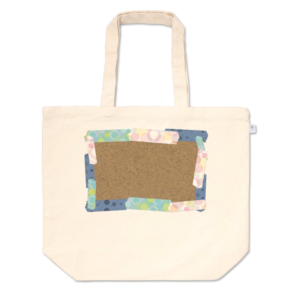 コルクボード風トートバッグ