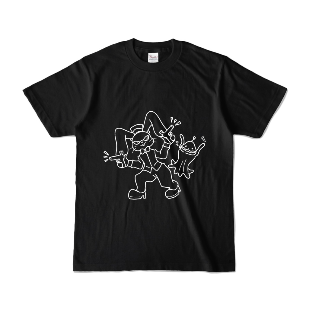 バンバンうさぎとヒャー星人 Tシャツ
