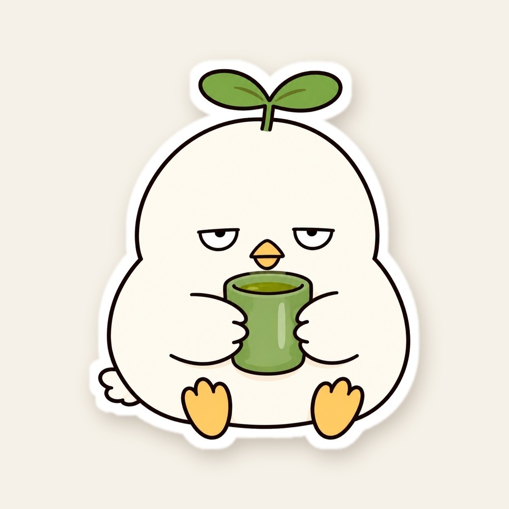 こもりのふかふかクッション（お茶）