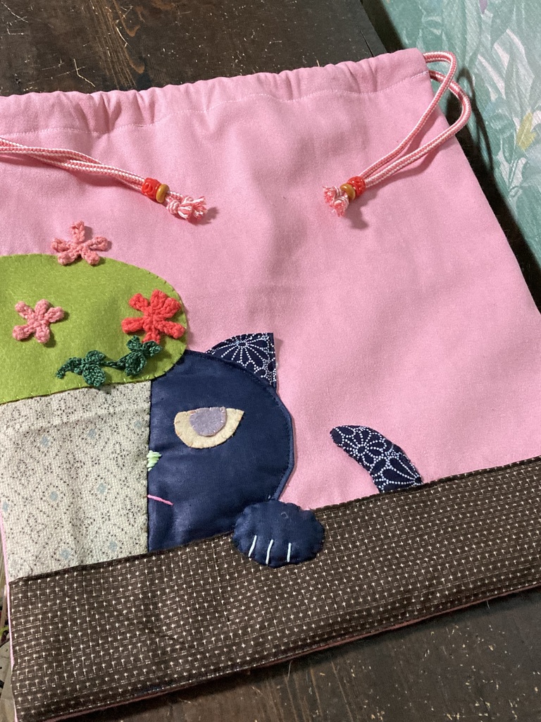 ニャン袋・ふっくら【ピンク】