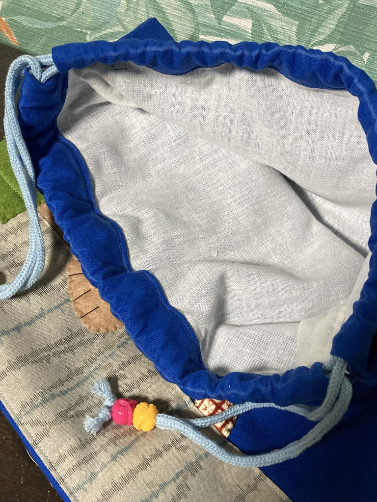 ニャン袋・ふっくら【あお】