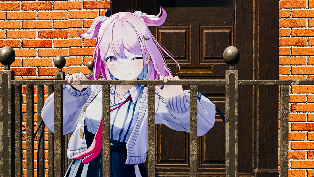 VRChat向けオリジナル3Dモデル「ゆうぎり」-YUGIRI-