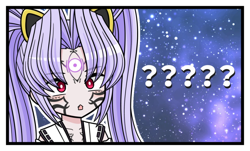 宇宙猫カシンちゃんステッカー