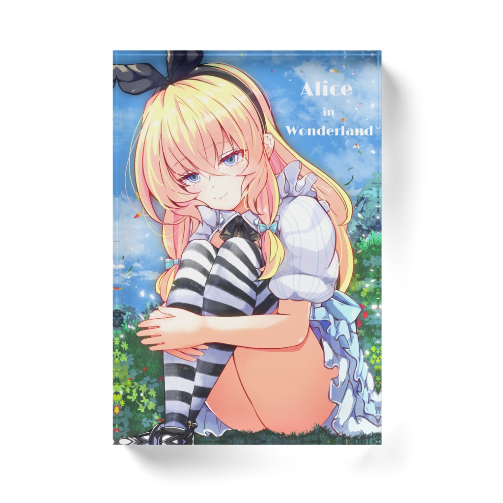 アクリルブロック「アリスちゃん」