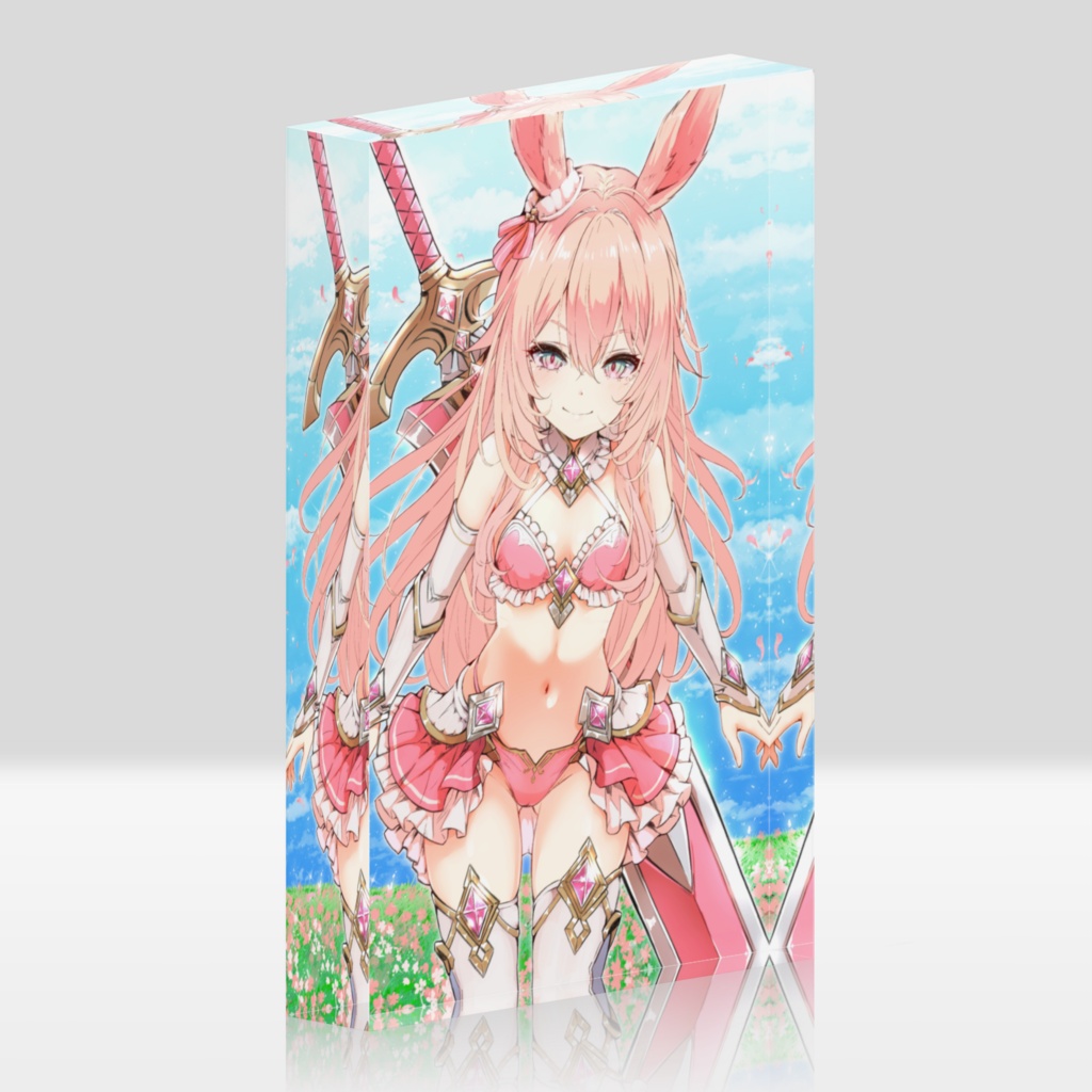アクリルブロック「戦士ちゃん」
