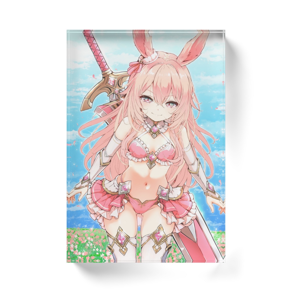 アクリルブロック「戦士ちゃん」
