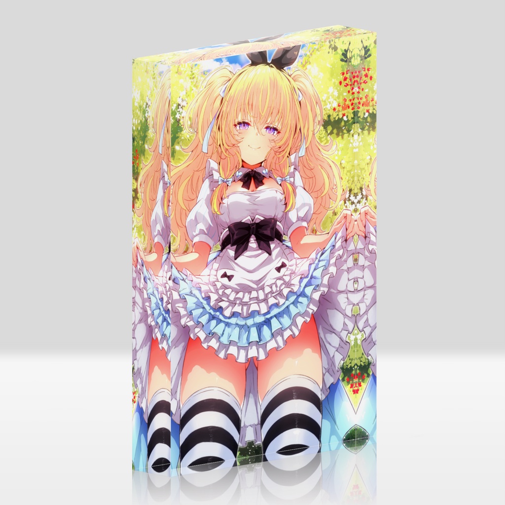 アクリルブロック「アリスちゃん」3