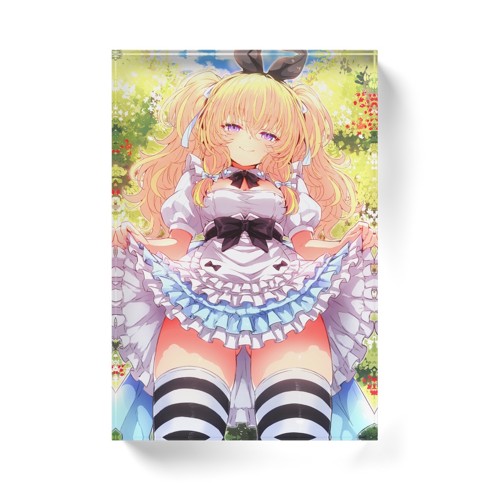 アクリルブロック「アリスちゃん」3