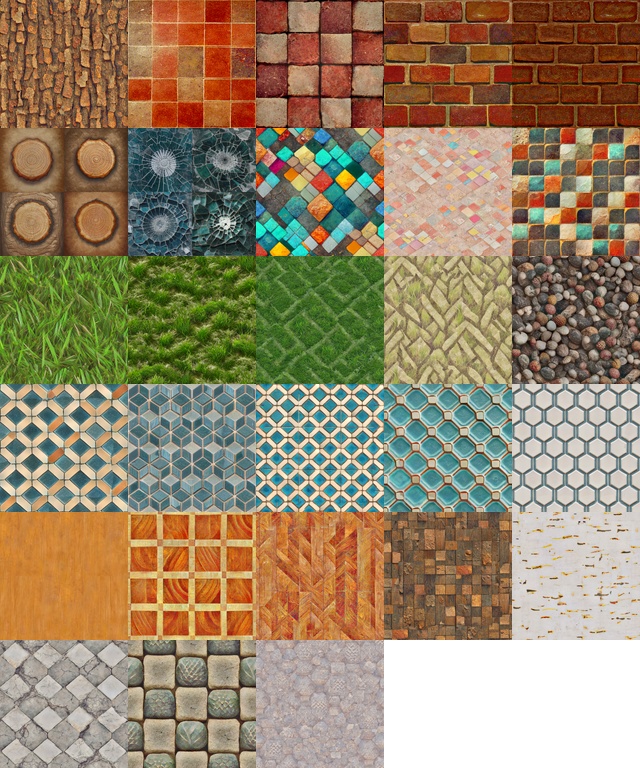 Midjourneyで作ったテクスチャとスカイボックス