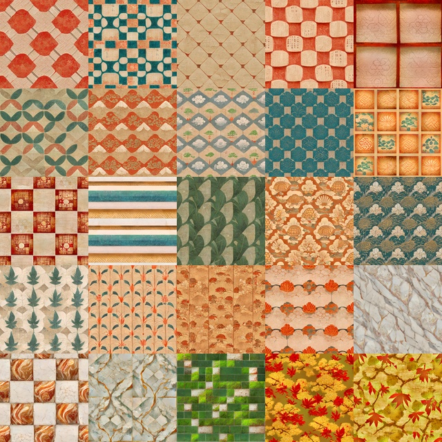 Midjourneyで作ったテクスチャとスカイボックス