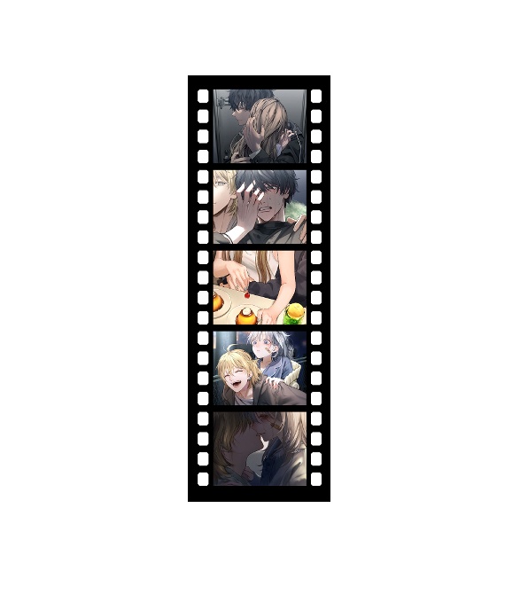 映画フィルム風しおり　ばら売り　B