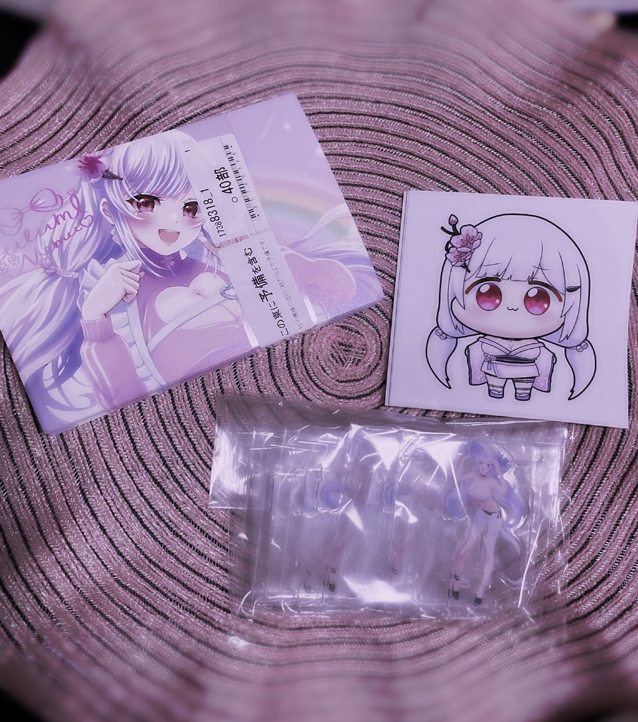 胡桃眠🌸お誕生日+1 周年記念グッズ♡フルセット💕再販🎂【数量限定再販】