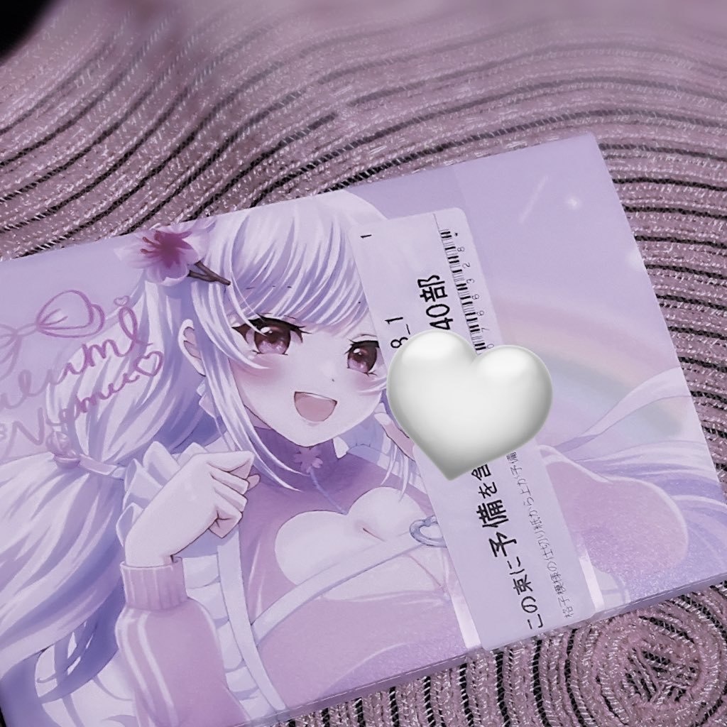 胡桃眠🌸お誕生日+1 周年記念グッズ♡ポストカード💕再販🎂【数量限定再販】