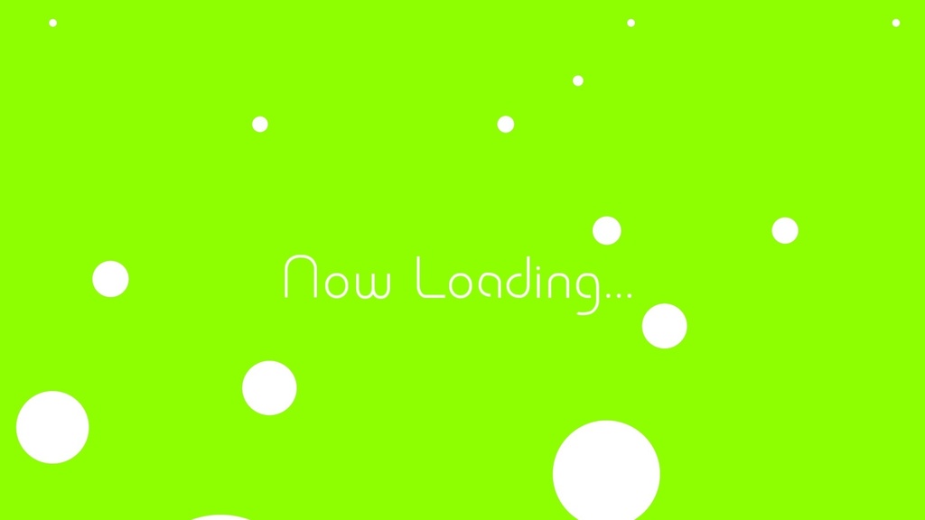 【Vtuber・配信者向け】待機動画ばぶるver.5色セット