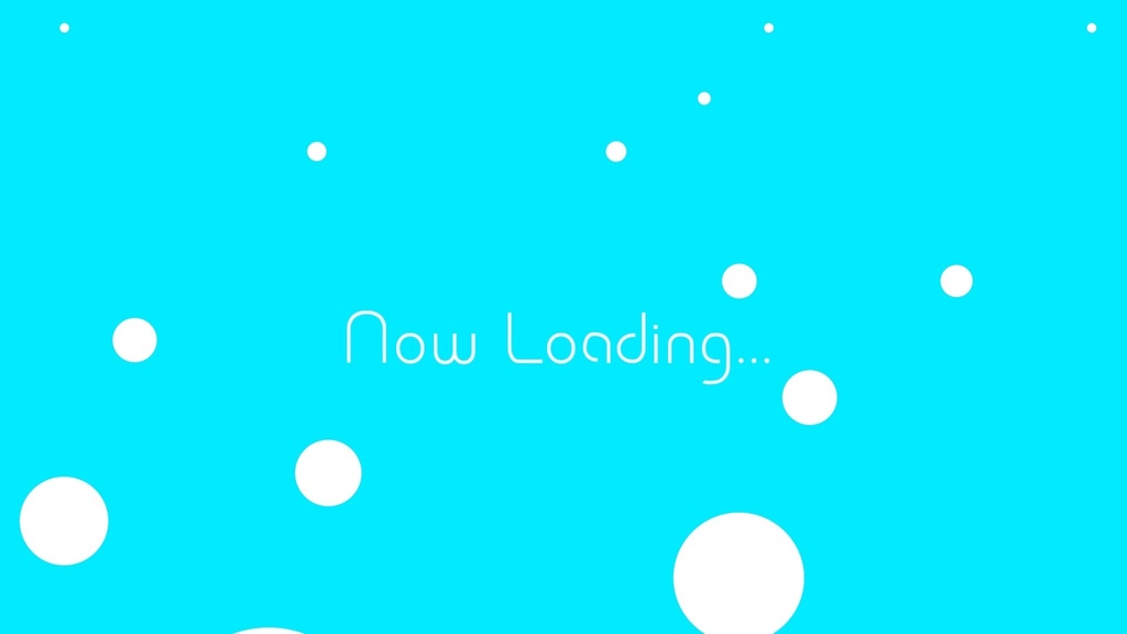 【Vtuber・配信者向け】待機動画ばぶるver.5色セット