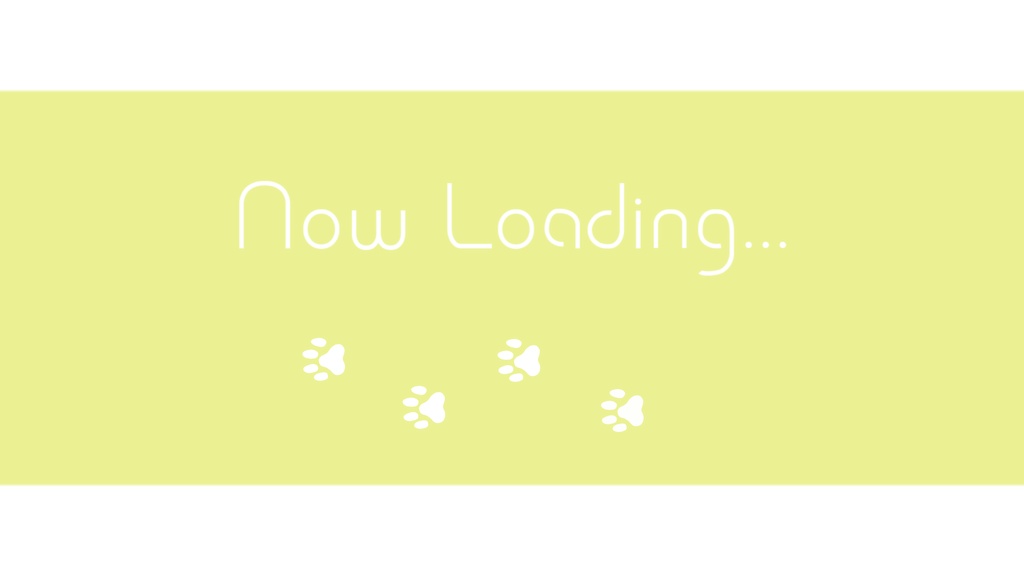 【Vtuber・配信者向け】待機動画あしあとver.5色セット