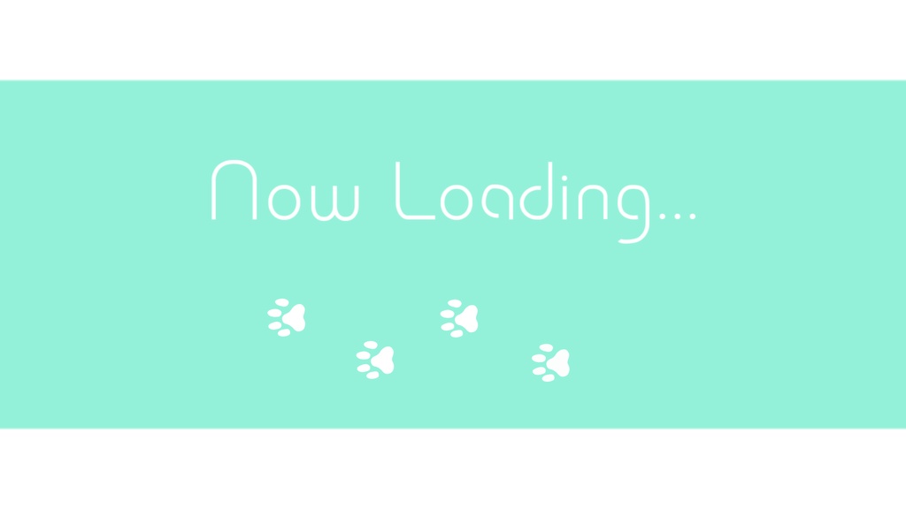 【Vtuber・配信者向け】待機動画あしあとver.5色セット