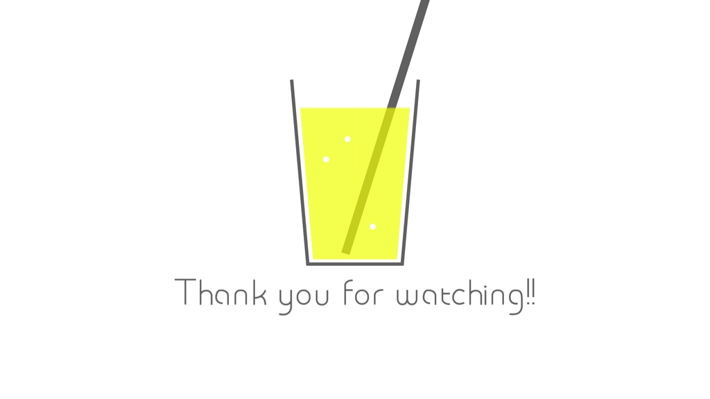 【Vtuber・配信者向け】終了動画ドリンクver.5色セット