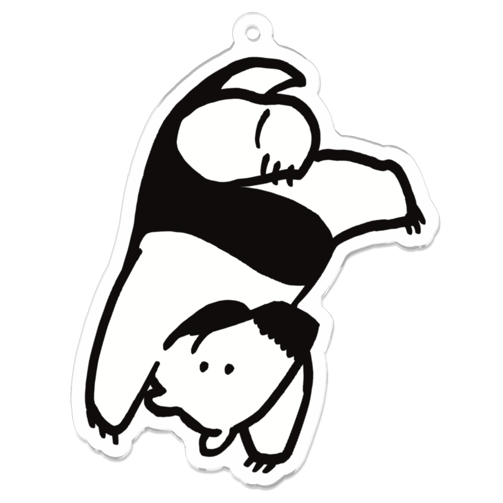 いつでもいっしょなゆらゆらアリクイくんアクリルキーホルダー