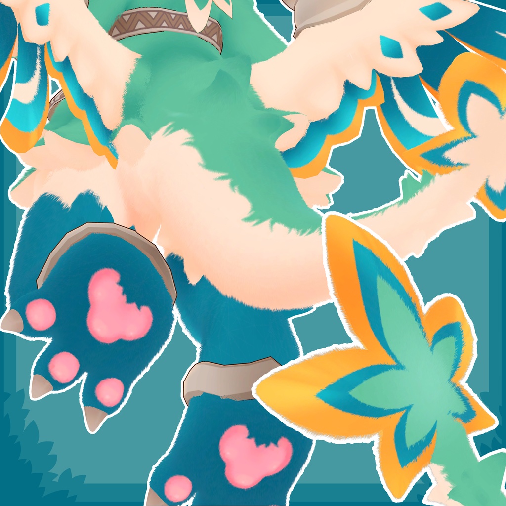 エルミュア用lilToonファーシェーダーセットアップキット