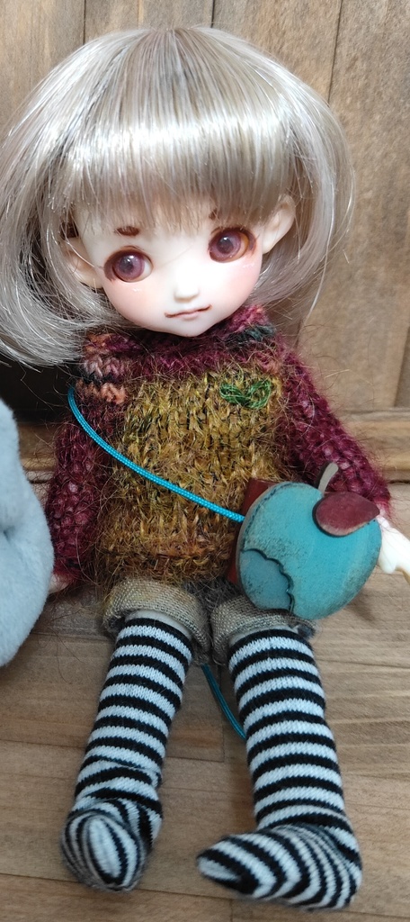 モチーフショルダーバック りんご