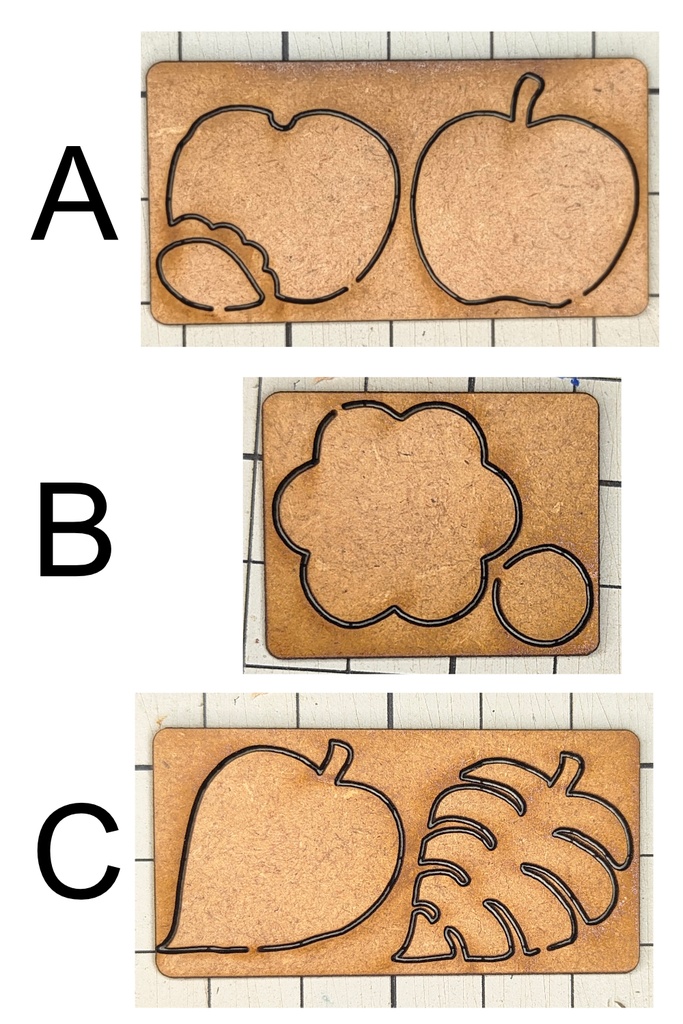 ぬりえシリーズ モチーフのキット