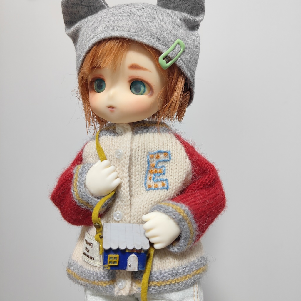 ぬりえシリーズ おうち型ちいさいサイズのキット シナベニア版