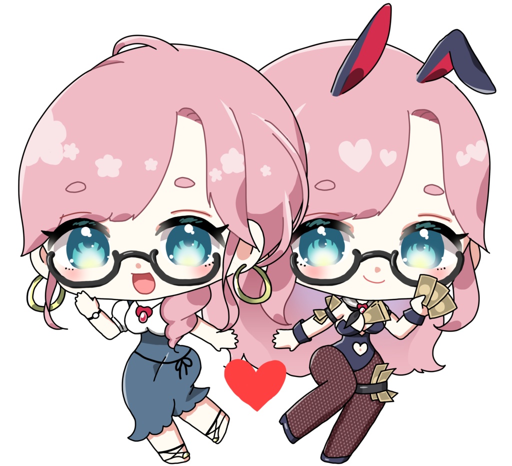 登録者1000人記念 子守うたフリーイラスト