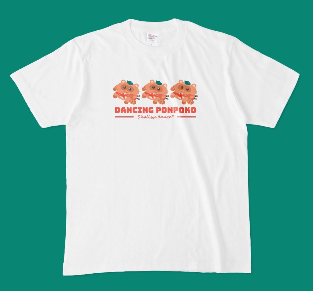 【NEW】Tシャツ/ ダンシングぽんぽこ