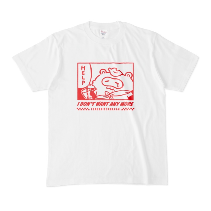 【✨️NEW✨️】HELP!Tシャツ【ブルー・レッド・ブラック・オレンジ】